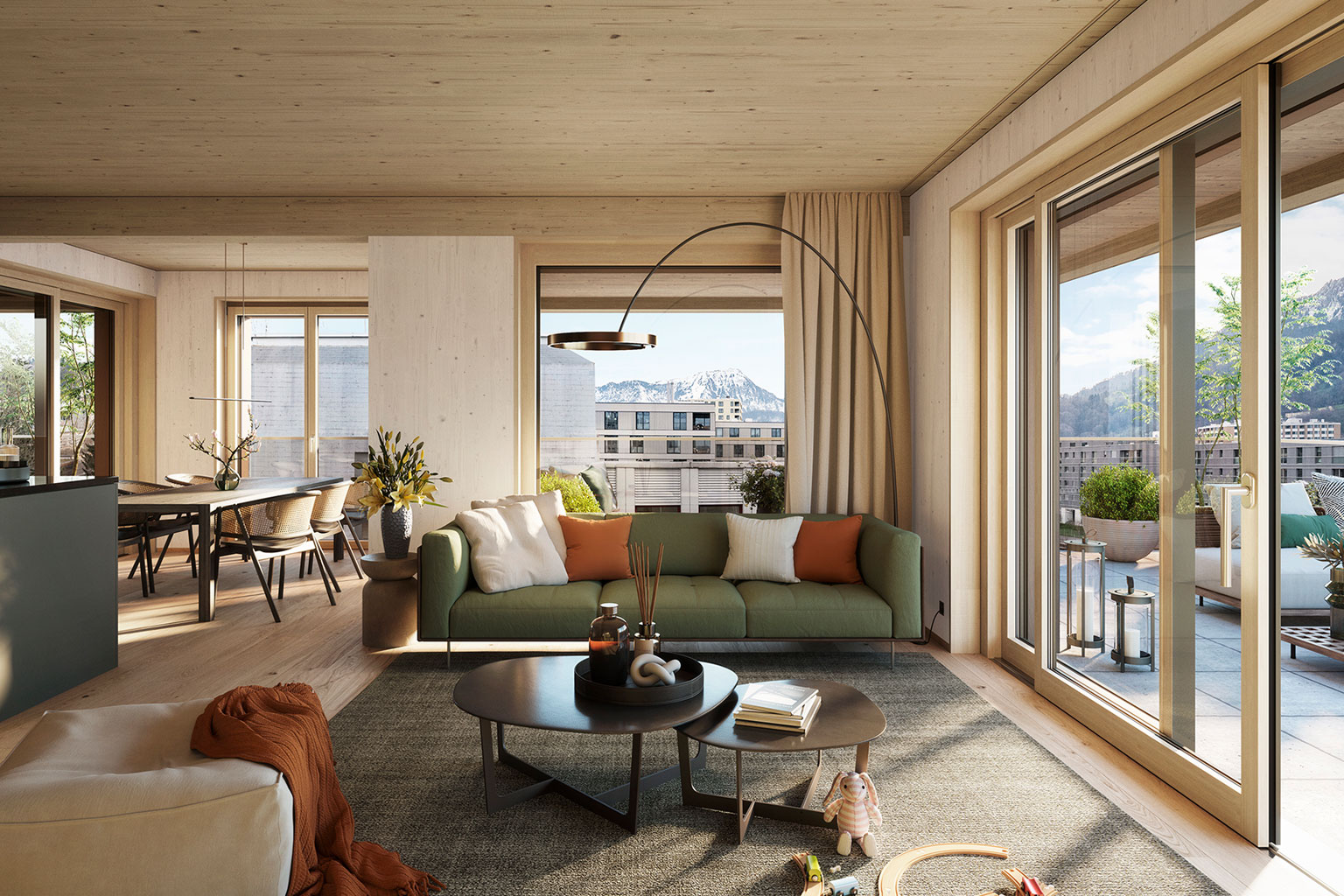 Wir schaffen Wohn- und Lebensraum.